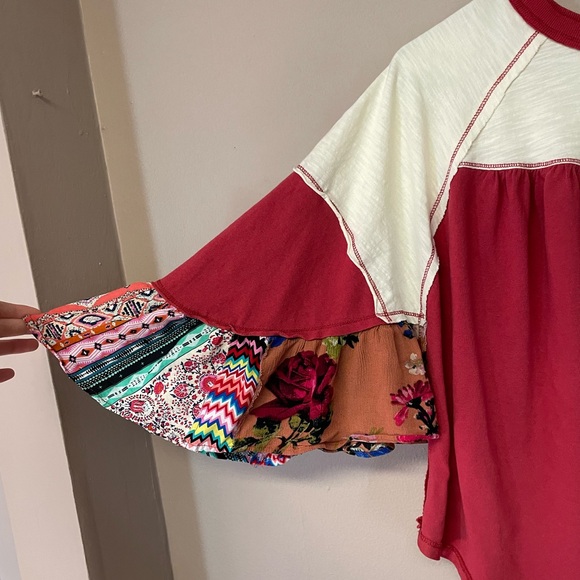 Oddi Print Sleeve Blouse - Picture 3 of 10